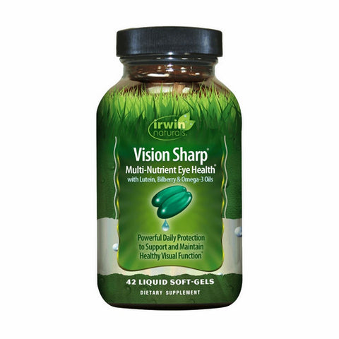 Irwin Naturals, Vision Sharp Multi-Nutrient Eye Health, 42 Softgels Irwin Naturals