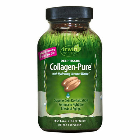 Irwin Naturals, Deep Tissue Collagen-Pure, 80 Softgels Irwin Naturals