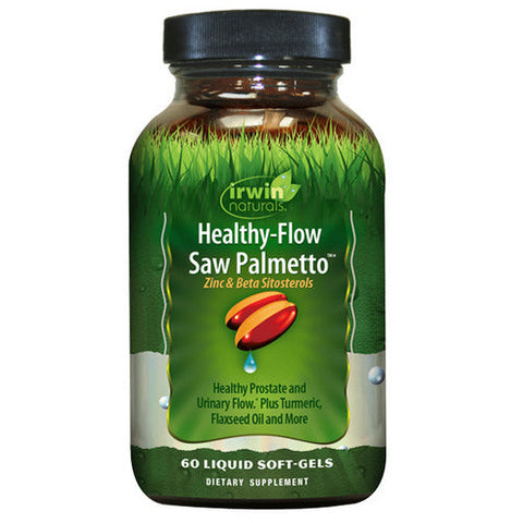 Irwin Naturals, Healthy Flow Saw Palmetto, 60 Softgels Irwin Naturals