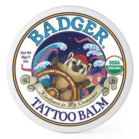 Badger Balm, Tattoo Balm, 56 Grams Badger Balm