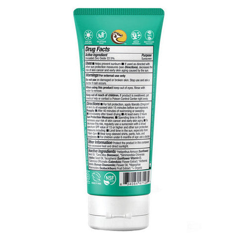 Badger Balm, SPF 40 Baby Mineral Sunscreen Cream, 2.9 Oz Badger Balm