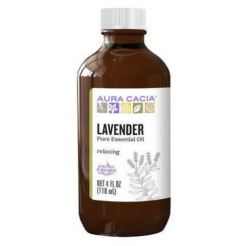 Aura Cacia, Lavender Essential Oil, 4 Oz Aura Cacia
