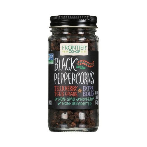 Frontier Coop, Black Peppercorns, 1.86 Oz Frontier Coop