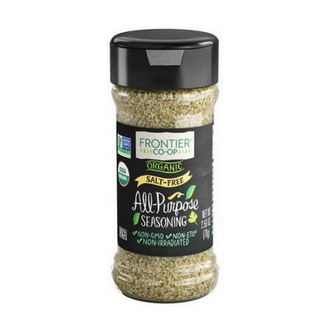 Frontier Coop, Organic Salt Free All Purpose Seasoning, 2.5 Oz Frontier Coop