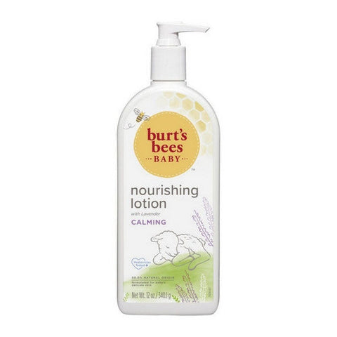 Burts Bees, Baby Bee Calming Nourishing Lotion with Pump, 12 Oz Burts Bees
