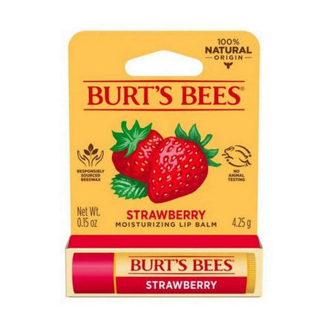 Burts Bees, Blister Box Strawberry Lip Balm, 0.15 Oz Burts Bees