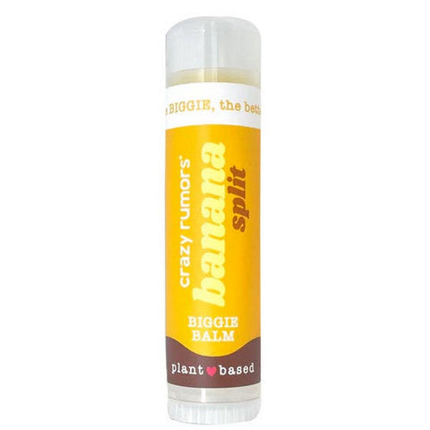 Crazy Rumors, BIGGIE Banana Split Lip Balm, 0.55 Oz Crazy Rumors