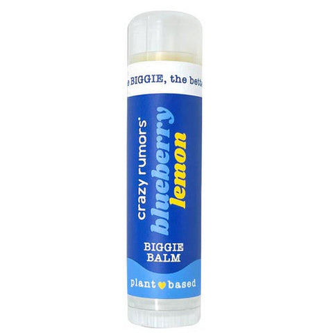 Crazy Rumors, BIGGIE Blueberry Lemon Lip Balm, 0.55 Oz Crazy Rumors