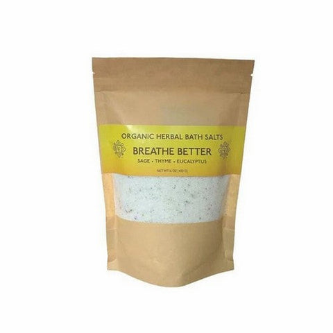 Four Elements Herbals, Bath Salts Breathe Better, 16 Bags Four Elements Herbals