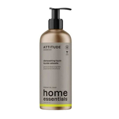 Attitude, Dishwashing Liquid Geranium And Lemongrass, 16 Oz Attitude