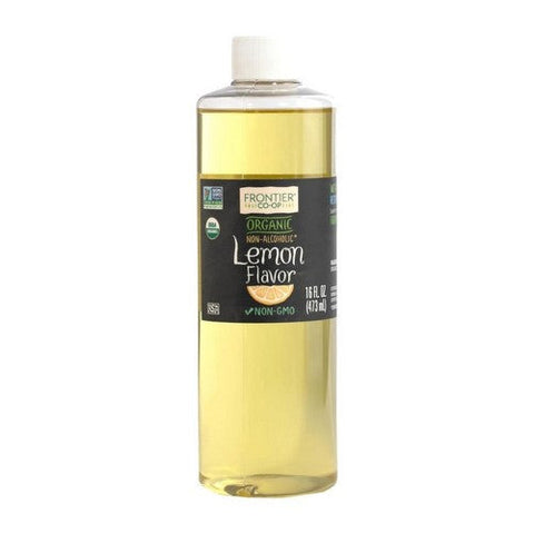 Frontier Coop, Organic Lemon Flavor, 16 Oz Frontier Coop