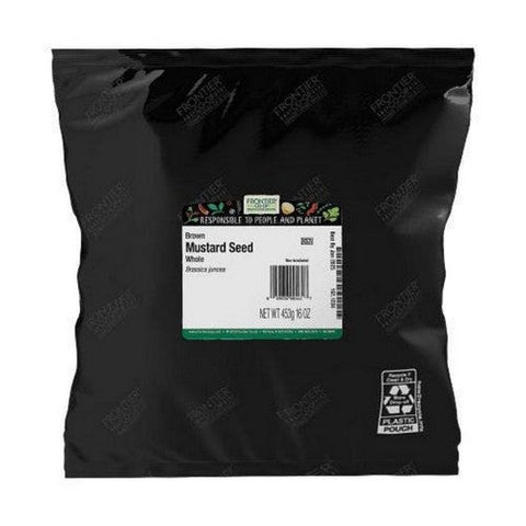 Frontier Coop, Whole Brown Mustard Seed, 1 Lb Frontier Coop