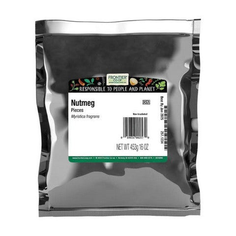 Frontier Coop, Nutmeg Pieces, 1 Lb Frontier Coop