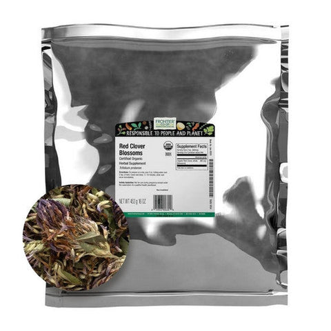 Frontier Coop, Organic Red Clover Blossoms, 1 Lb Frontier Coop