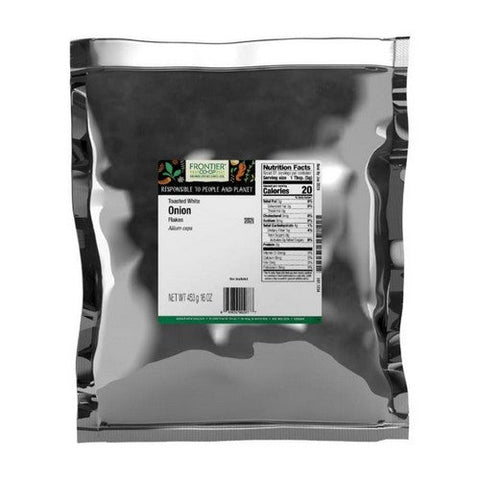 Frontier Coop, Toasted Onion Flakes, 1 Lb Frontier Coop