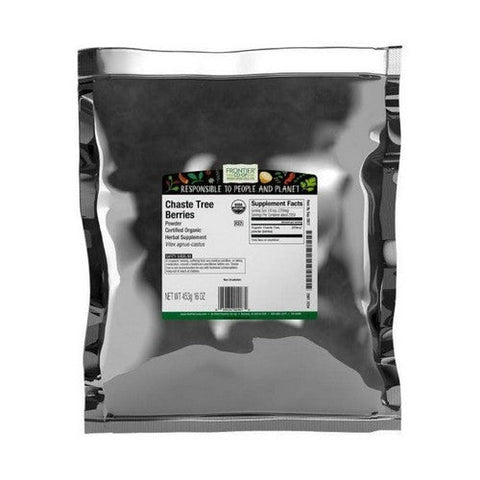 Frontier Coop, Organic Chaste Tree Berry Powder, 1 Lb Frontier Coop