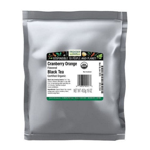 Frontier Coop, Organic Cranberry Orange Flavored Black Tea, 1 Lb Frontier Coop