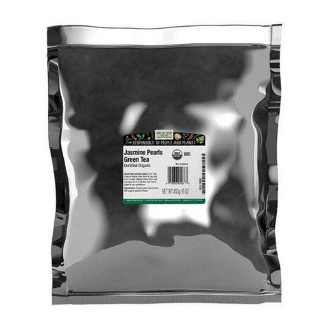 Frontier Coop, Organic Jasmine Pearls Green Tea, 1 Lb Frontier Coop