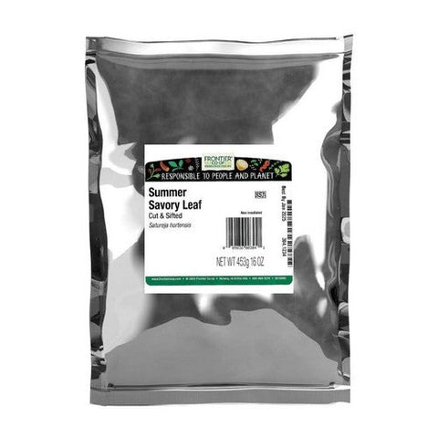 Frontier Coop, Summer Savory Leaf Cut & Sifted, 1 Lb Frontier Coop