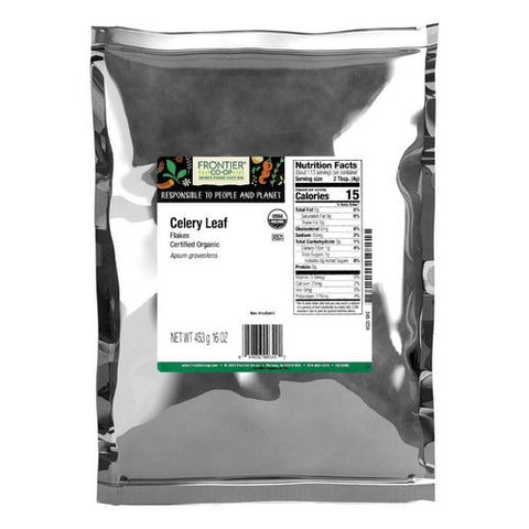 Frontier Coop, Organic Celery Leaf Flakes, 1 Lb Frontier Coop