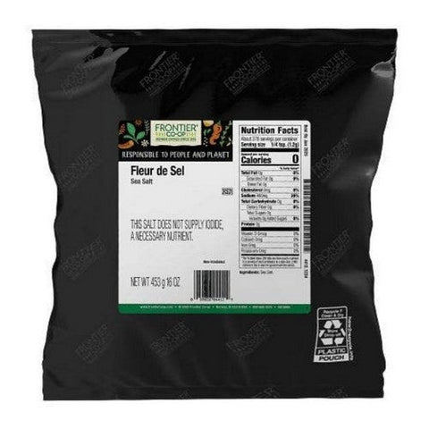 Frontier Coop, Fleur de Sel Salt, 1 Lb Frontier Coop