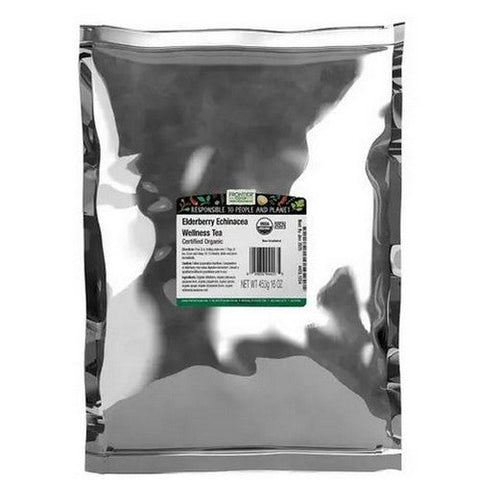 Frontier Coop, Organic Elderberry Echinacea Wellness Tea, 1 Lb Frontier Coop