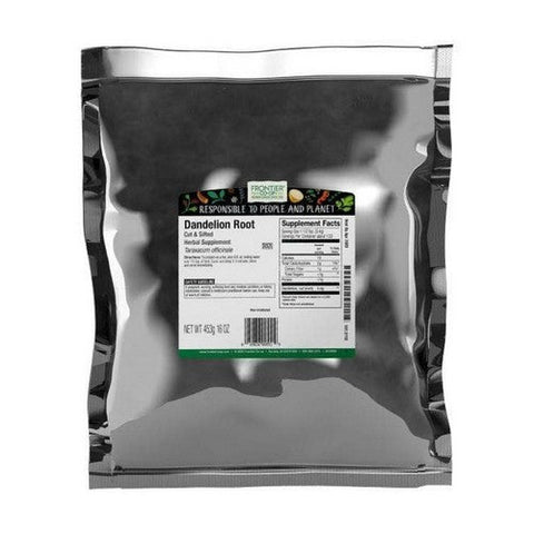 Frontier Coop, Dandelion Root Cut & Sifted, 1 Lb Frontier Coop