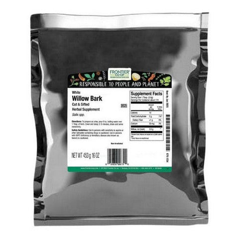 Frontier Coop, Willow Bark Cut And Sifted, 16 Oz Frontier Coop