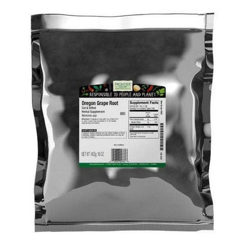 Frontier Coop, Oregon Grape Root Cut & Sifted, 1 Lb Frontier Coop