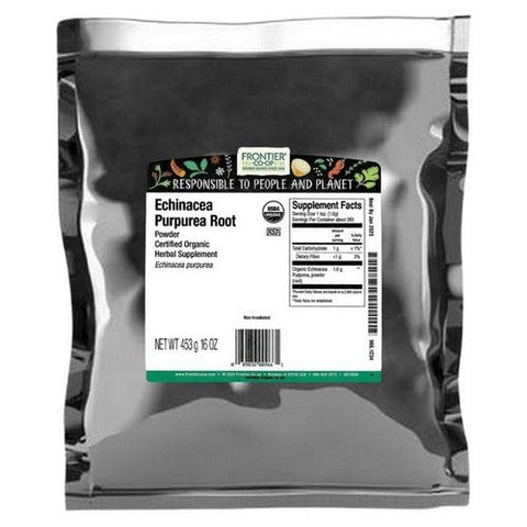 Frontier Coop, Organic Echinacea Purpurea Root Powder, 1 Lb Frontier Coop