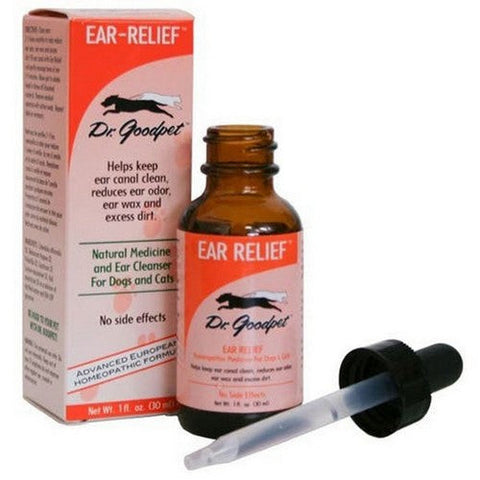 Dr. Goodpet, Ear Relief For Dogs And Cats, 1 Oz Dr. Goodpet