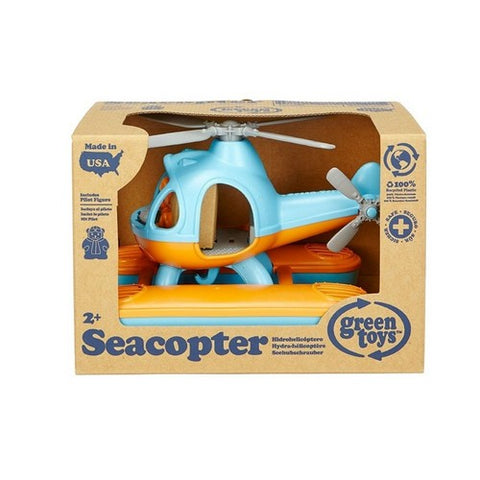 Green Toys, Bath And Water Play Blue Seacopter For 2+ Years, 1 Count Green Toys