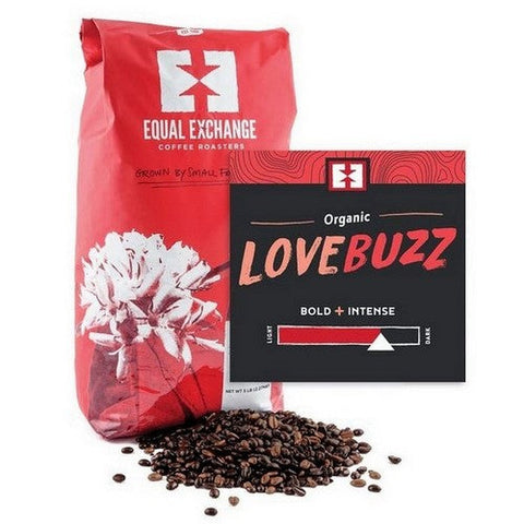 Equal Exchange, Organic Love Buzz Whole Bean Coffee, 5 Lb Equal Exchange