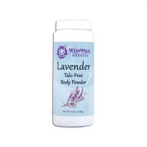 Wise Ways Herbals, Lavender Body Powder, 4 Oz Wise Ways Herbals