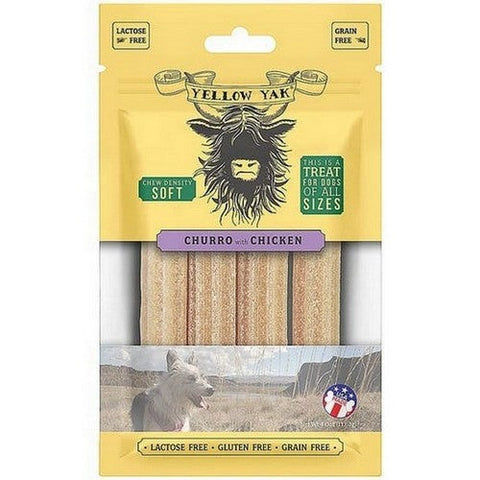 Yellow Yak, Chicken Churro Chews, 4 Oz Yellow Yak