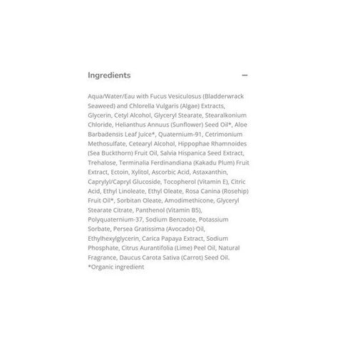 The Seaweed Bath Co., Heat Care Conditioner Lime Papaya, 12 Oz The Seaweed Bath Co.