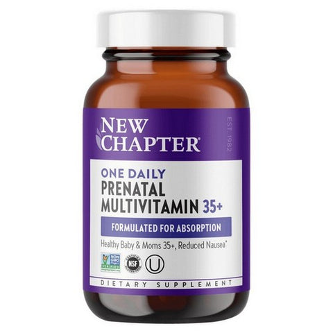 New Chapter, One Daily Prenatal Multivitamin 35 Plus, 30 Veg Caps New Chapter
