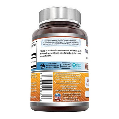 Amazing Nutrition, Amazing Formulas Vitamin B6, 200 Mg, 200 Mg Amazing Nutrition