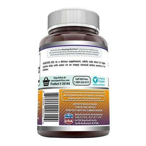 Amazing Nutrition, Amazing Formulas L-Ornithine, 1500 mg, 120 Caps Amazing Nutrition