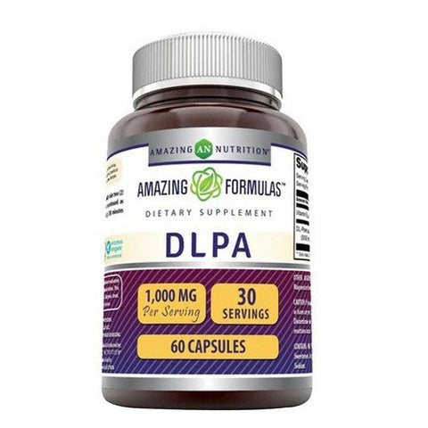 Amazing Nutrition, Amazing Formulas DLPA, 1000 mg, 60 Caps Amazing Nutrition