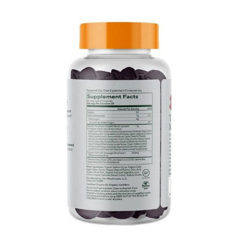 Om Mushrooms, Mushroom Master Blend Mushroom Gummies Mixed Berry, 56 Count