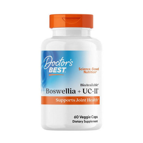 Doctors Best, Boswellia Extract + UC-II, 60 VegCaps Doctors Best