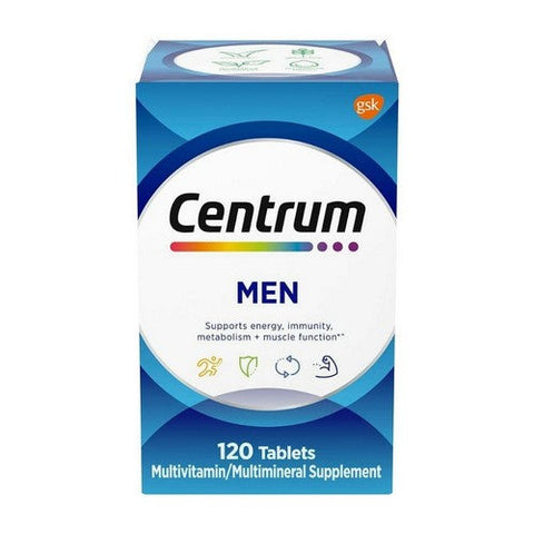 Centrum, Men Multivitamin And Multimineral Supplement, 120 Tabs
