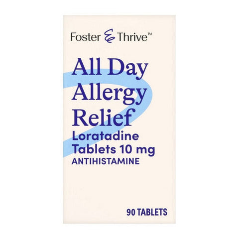 Foster And Thrive, All Day Allergy Relief Loratadine, 10 Mg, 90 Tabs Foster And Thrive