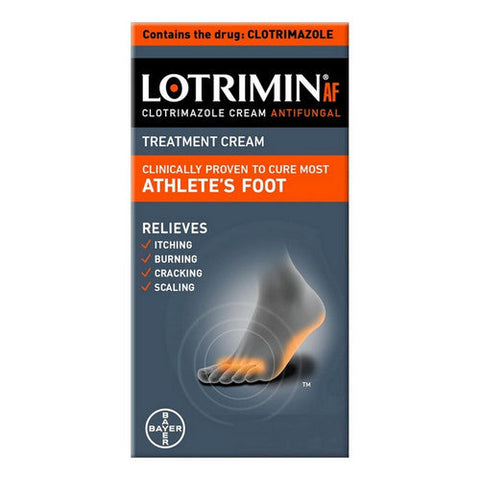 Lotrimin, Clotrimazole Antifungal Athlete'S Foot Treatment Cream, 0.53 Oz Lotrimin