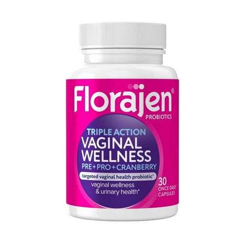 Florajen, Triple Action Probiotic, 30 Capsules Florajen