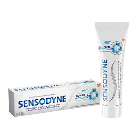 Sensodyne, Complete Protection Sensitive Toothpaste For Sensitive Teeth, 3.4 Oz Sensodyne