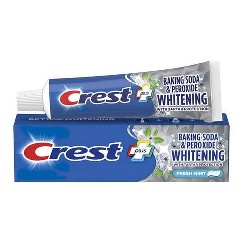 Crest, Whitening Fluoride Anticavity Toothpaste Fresh Mint, 4.2 Oz Crest