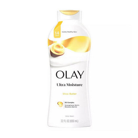 Olay, Ultra Moisture Shea Butter Body Wash, 22 Oz Olay