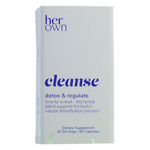 Her Own, Cleanse Detox & Regulate, 60 Caps Her Own